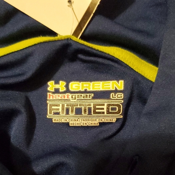 Under Armour Navy Blue Pullover Hoodie - Picture 2 of 5